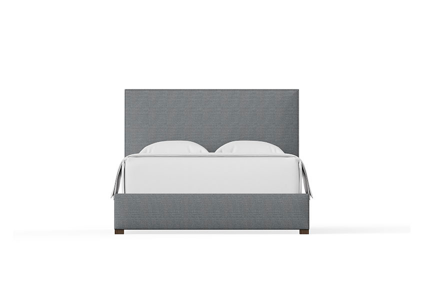 AMELIA UPHOLSTERED BED - BLUESTONE