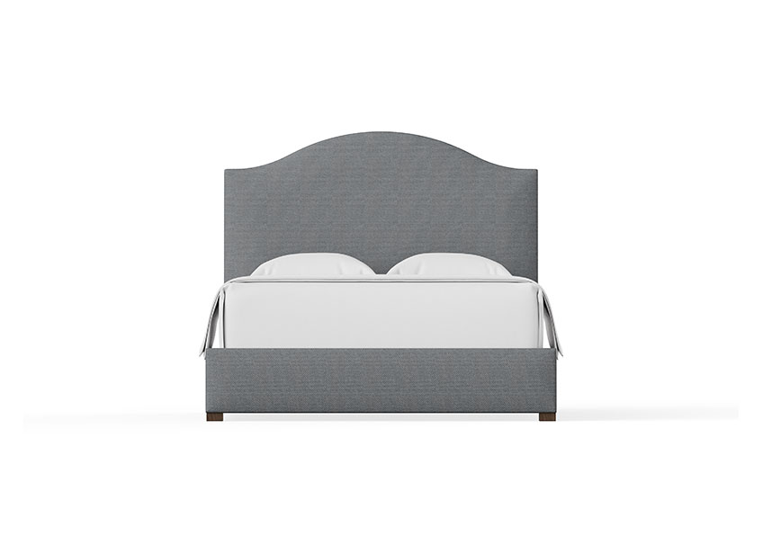EMILY UPHOLSTERED BED - BLUESTONE