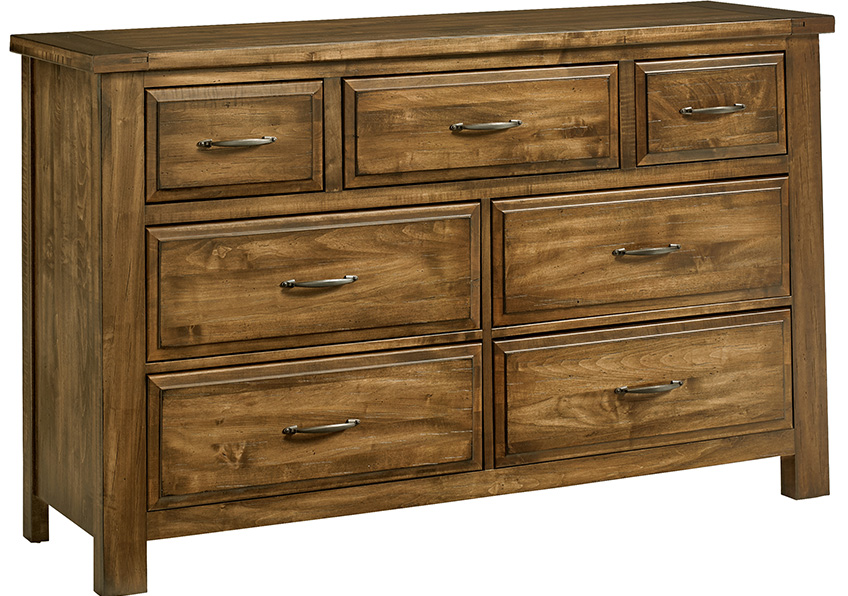 Triple Dresser - 7 Drawers