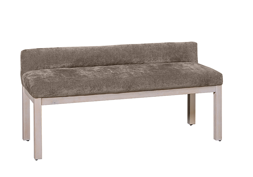 BRINDLE GREY UPH BENCH 